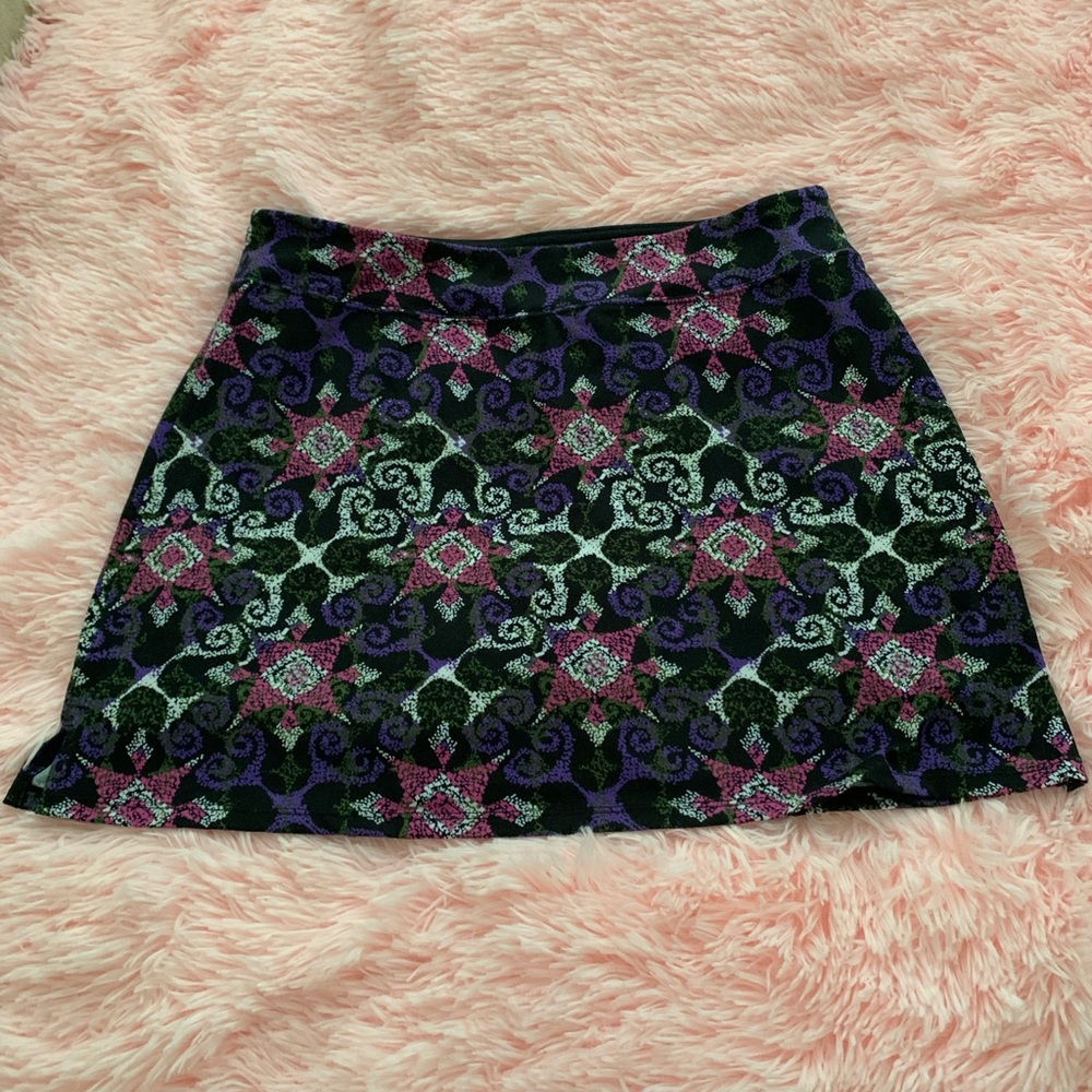 Patterned skort so cute